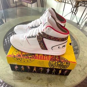 NIB LA GEAR Skechers remake high-top sneakers